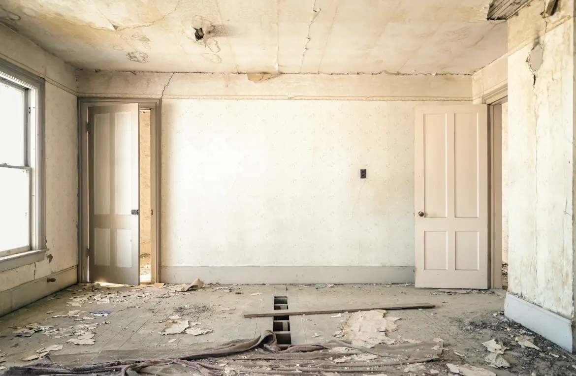 Waste disposal crew managing a cleanout project in Pottstown